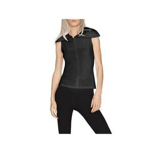 B NEW YORK Black Stretch Sleeveless Tank Top M